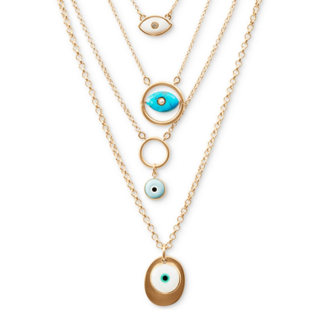 Lucky Brand Evil Eye Necklace